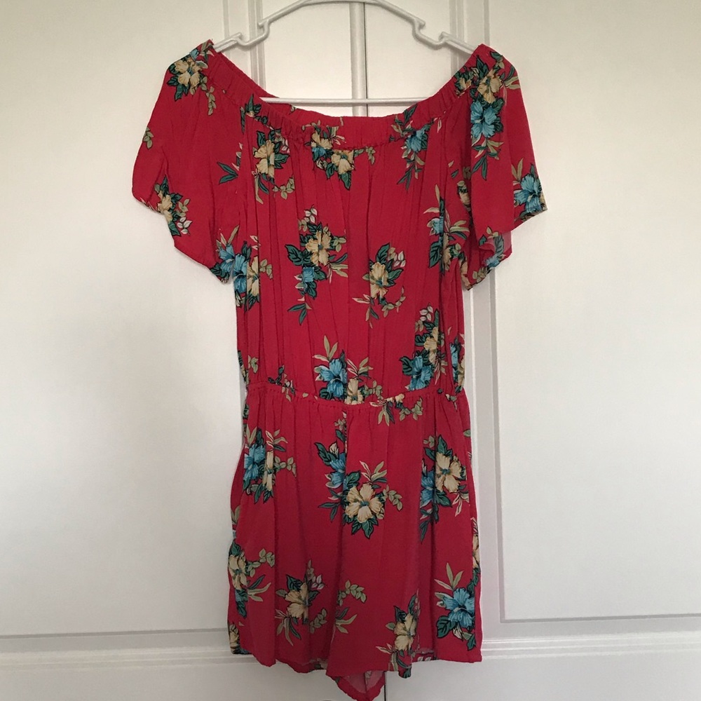 Off the shoulder romper